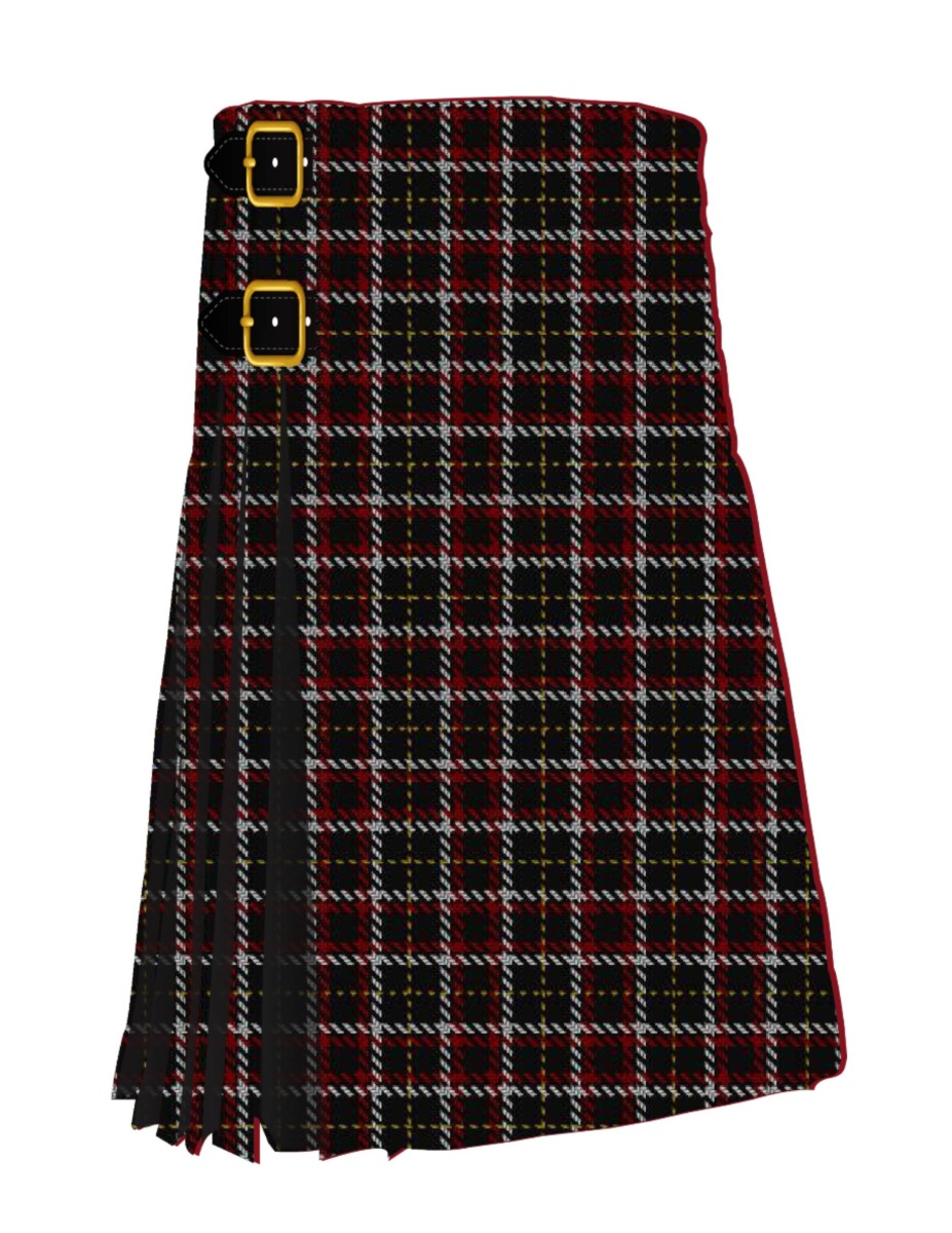 Black (symmetrical) Tartan Kilt