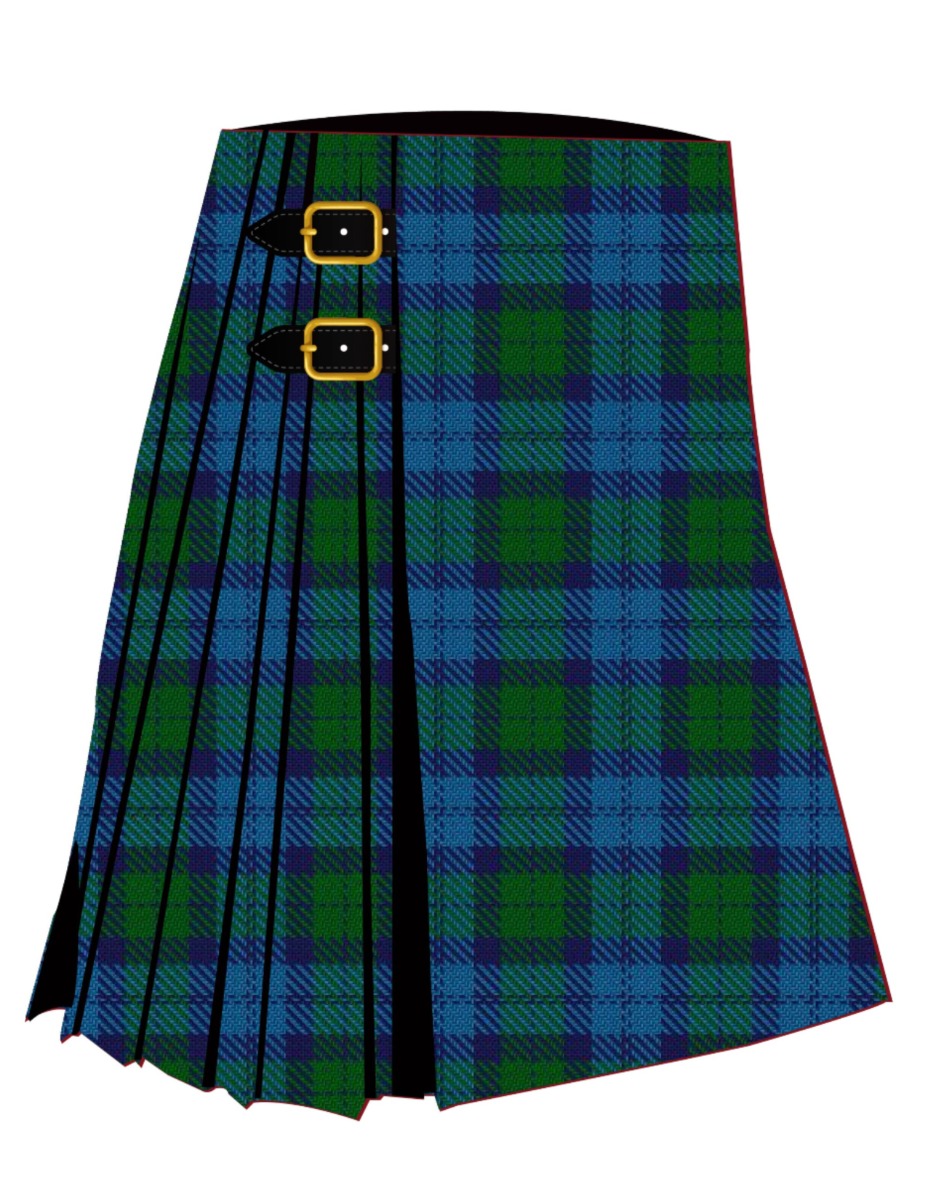 Black Watch (Aljean) Tartan Kilt