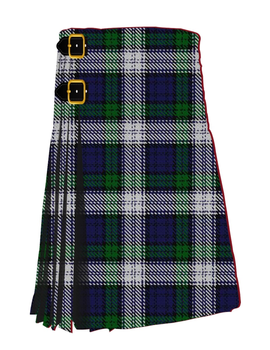 Black Watch Dress (Asymmetrical) Tartan Kilt