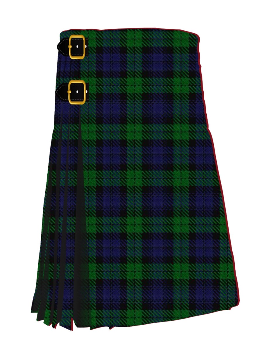 Black Watch (Government) Tartan Kilt
