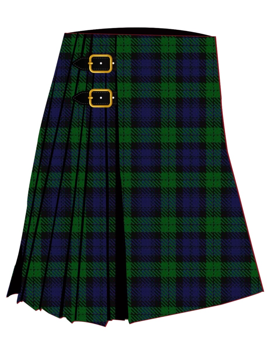 Black Watch (Government) Tartan Kilt