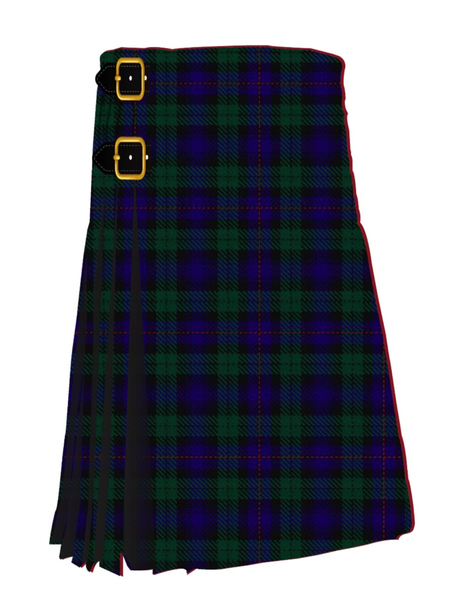Black Watch Isetan Men's Tartan Kilt