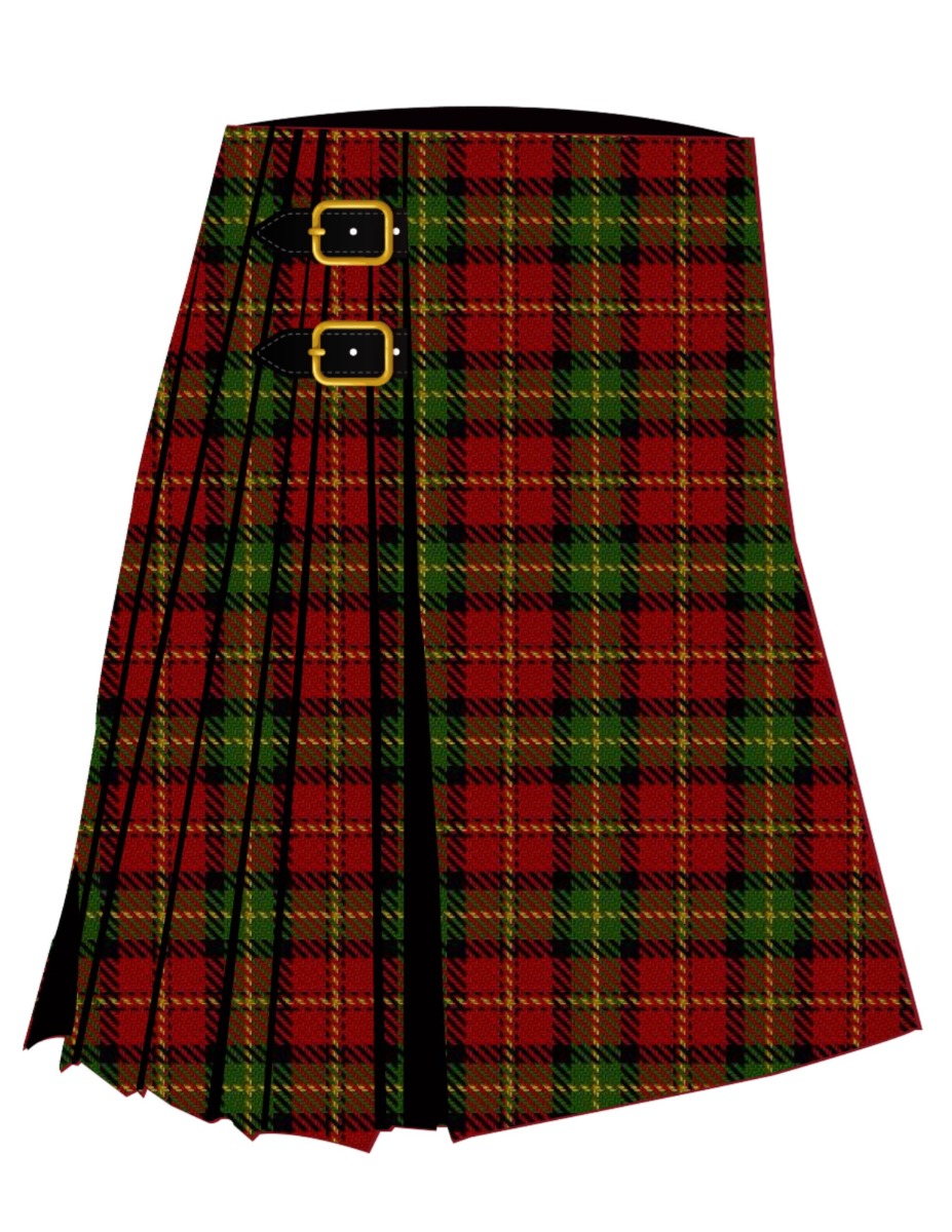 Blackstock Red (Dress) Tartan Kilt