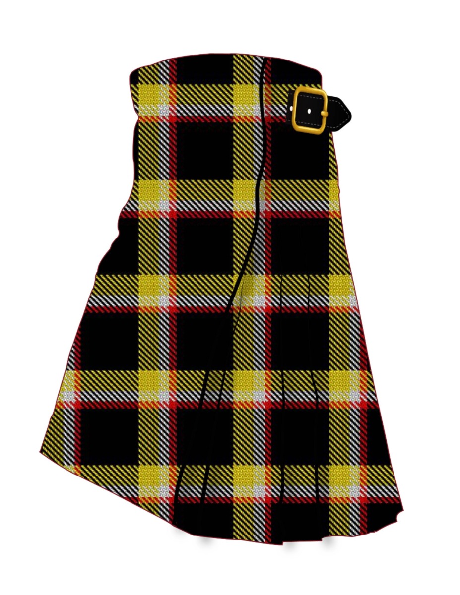 Blood on the Coal Tartan Kilt