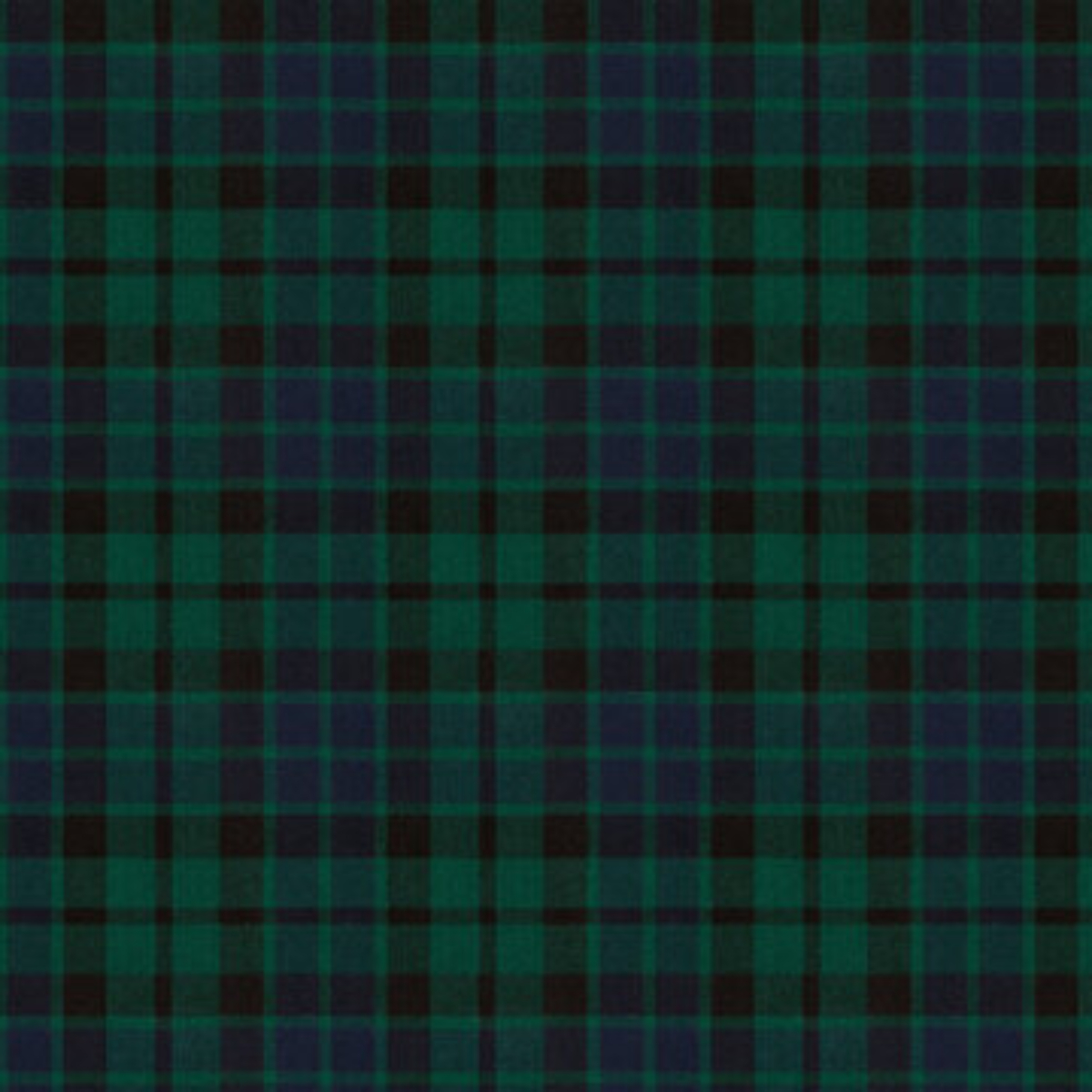 Blue and Green Tartan Fabric