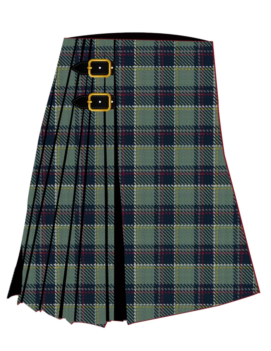 Blue Blas Alba Tartan Kilt