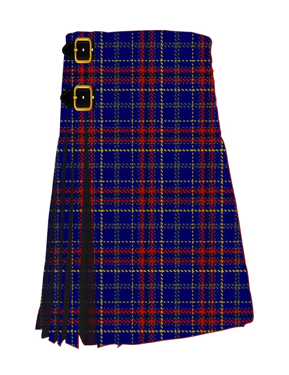 Blue Brough from Orkney Tartan Kilt