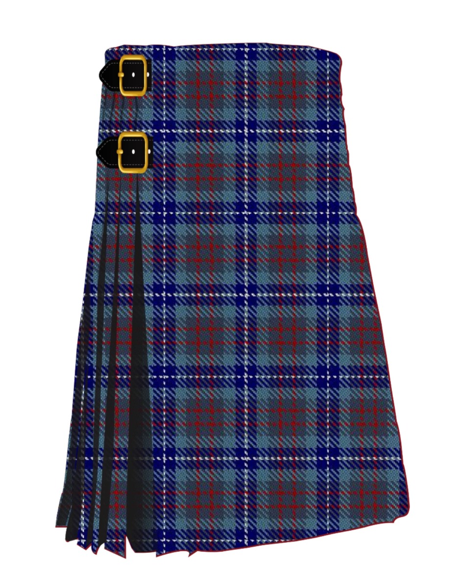 Blue Tartan Kilt