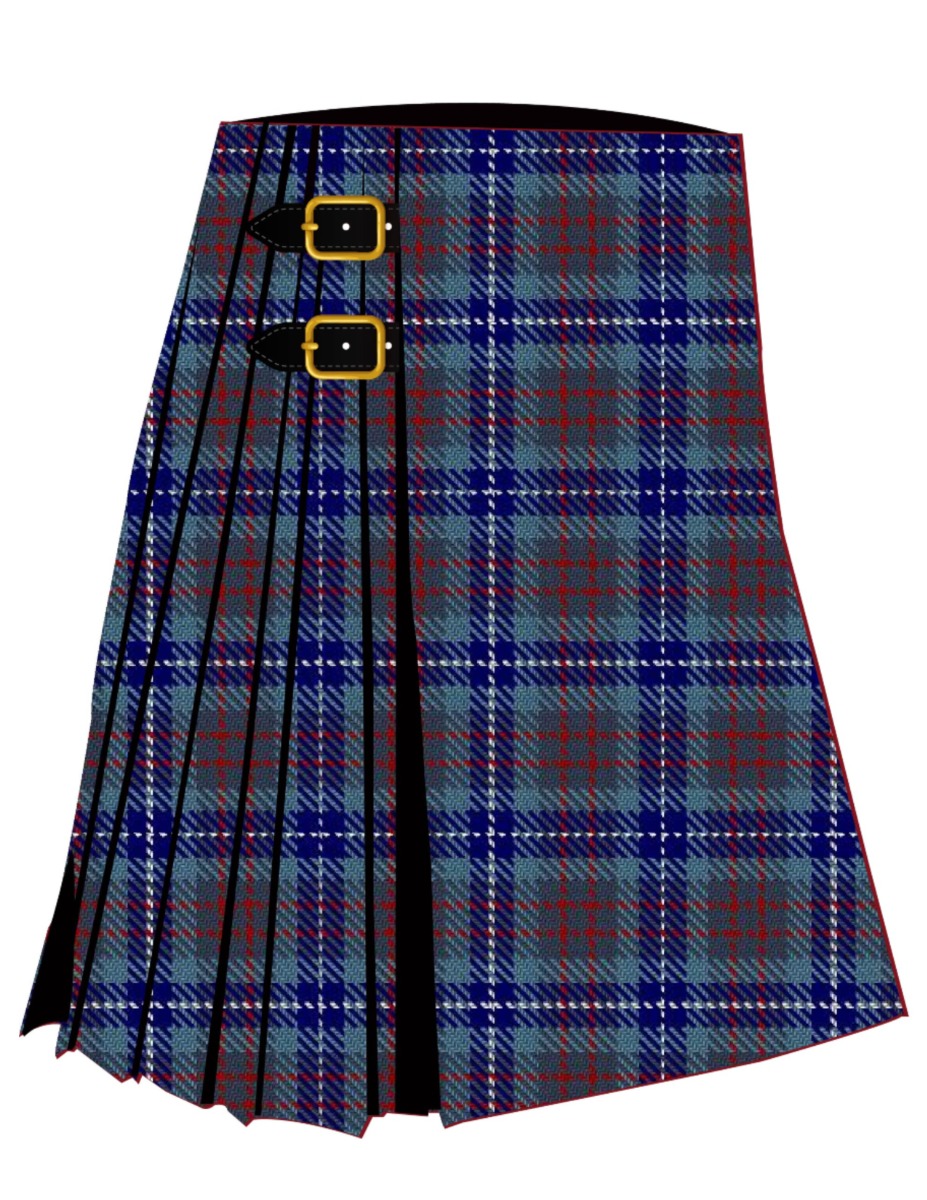 Blue Tartan Kilt