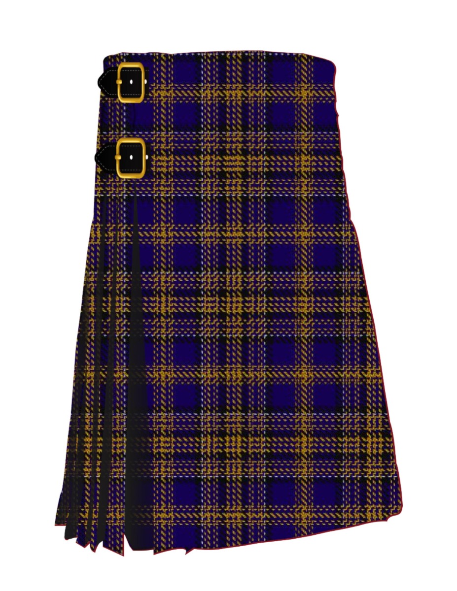 Blue Matheson Hunting (Kinloch Anderson) Tartan Kilt