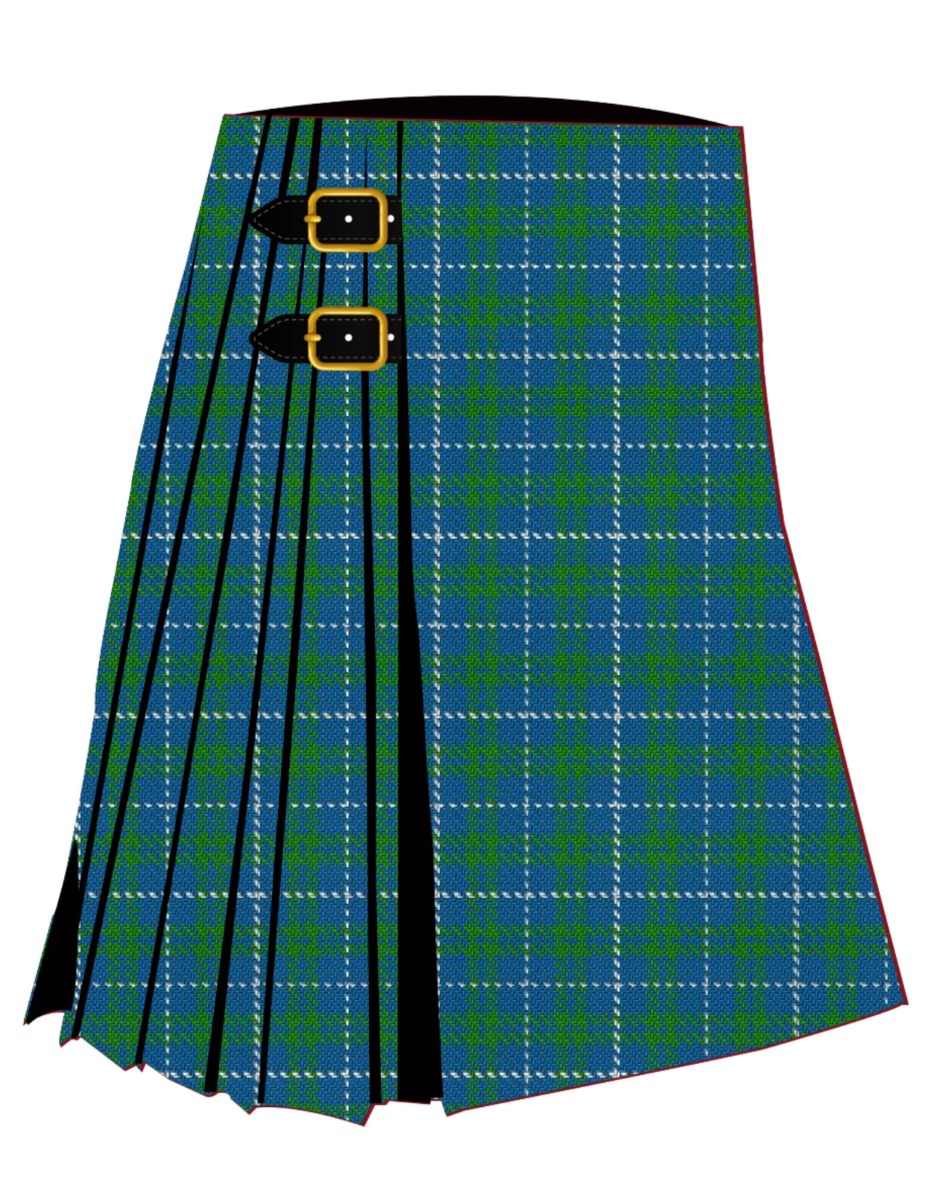 Blue Meadow Tartan Kilt