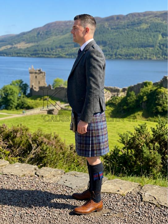 Men’s Blue Moon Tartan Kilt