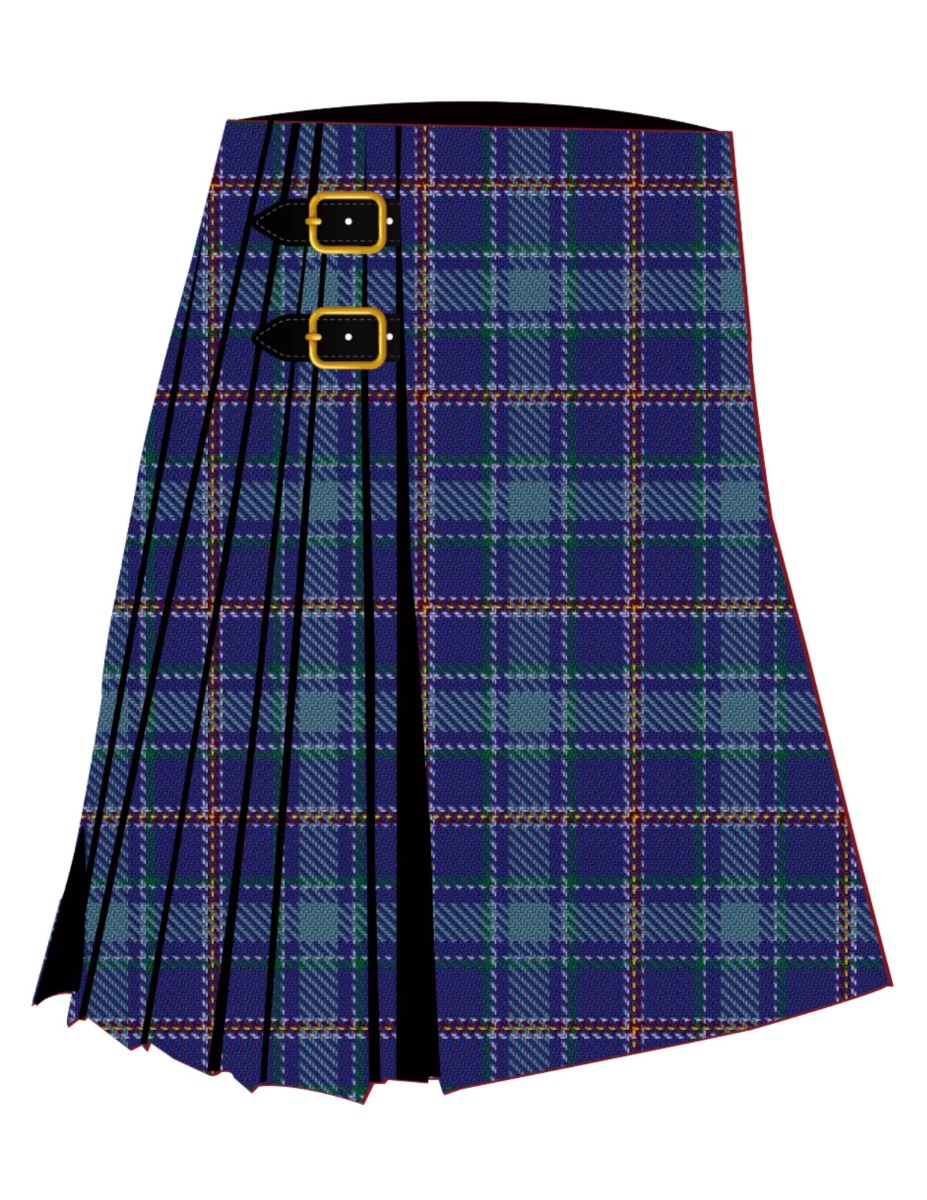Blue Ridge Highlands Heritage Tartan Kilt