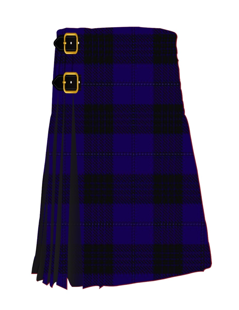 Blue Spirit Tartan Kilt