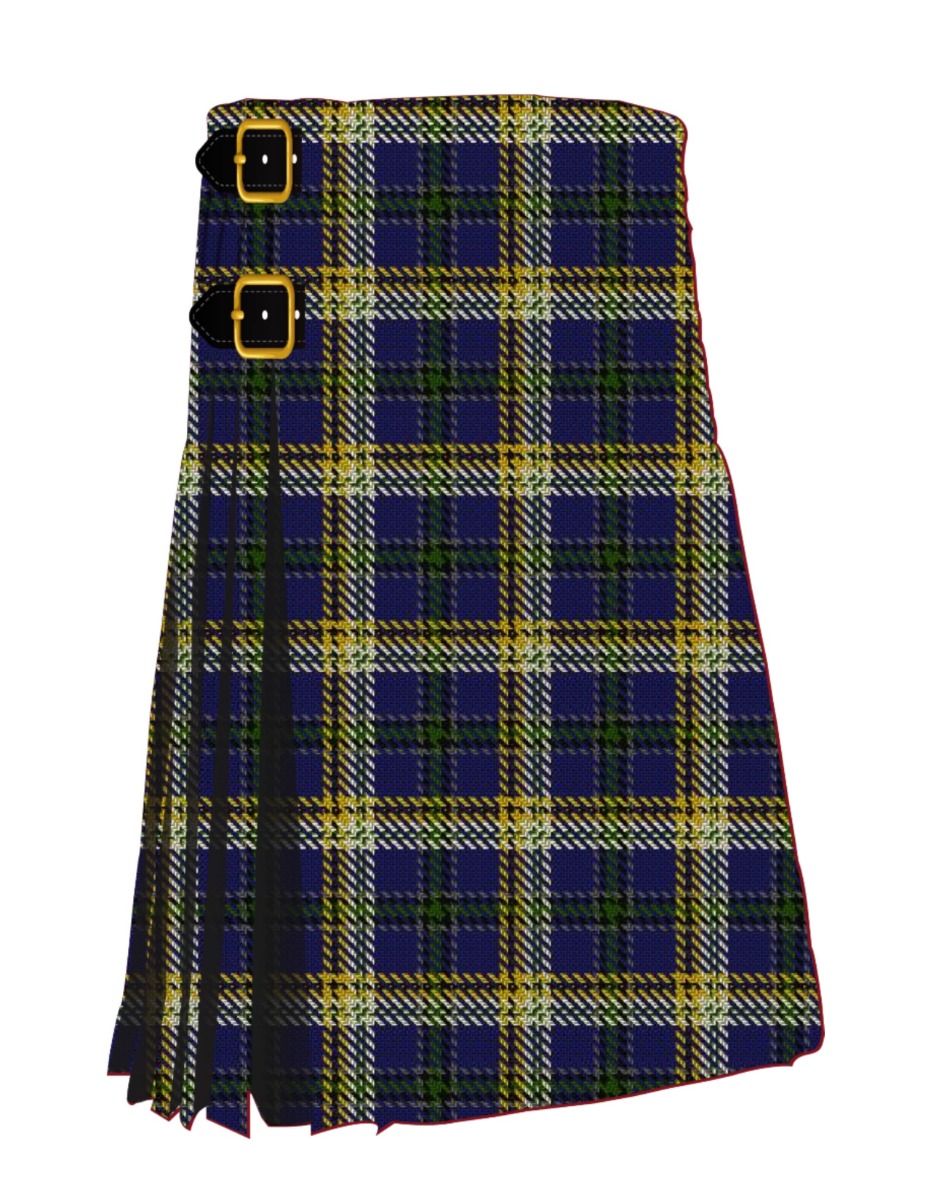 Bog Myrtle Corner Tartan Kilt