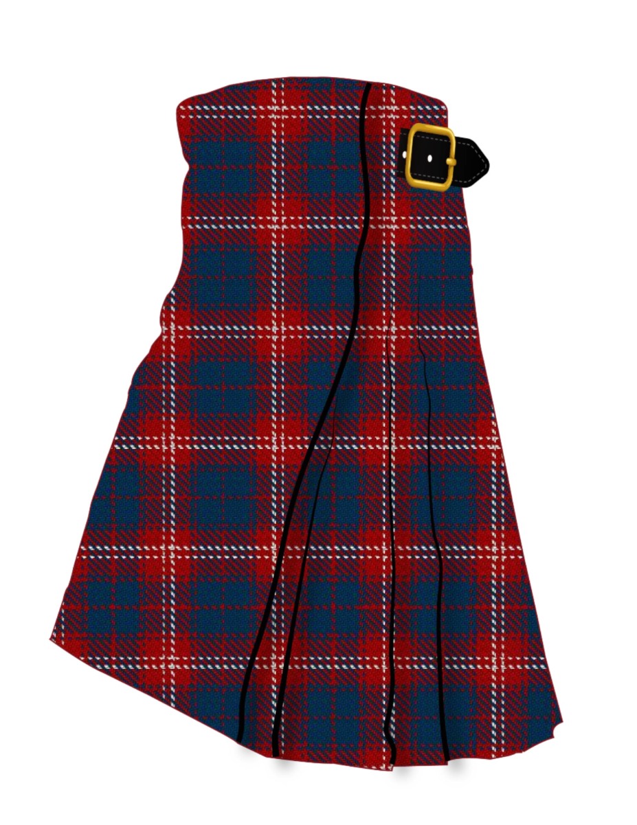 Bon Accord Tartan Kilt