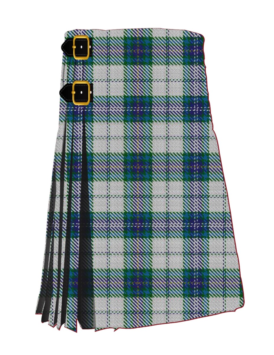 Borderland Dress (Estimated threadcount Tartan Kilt