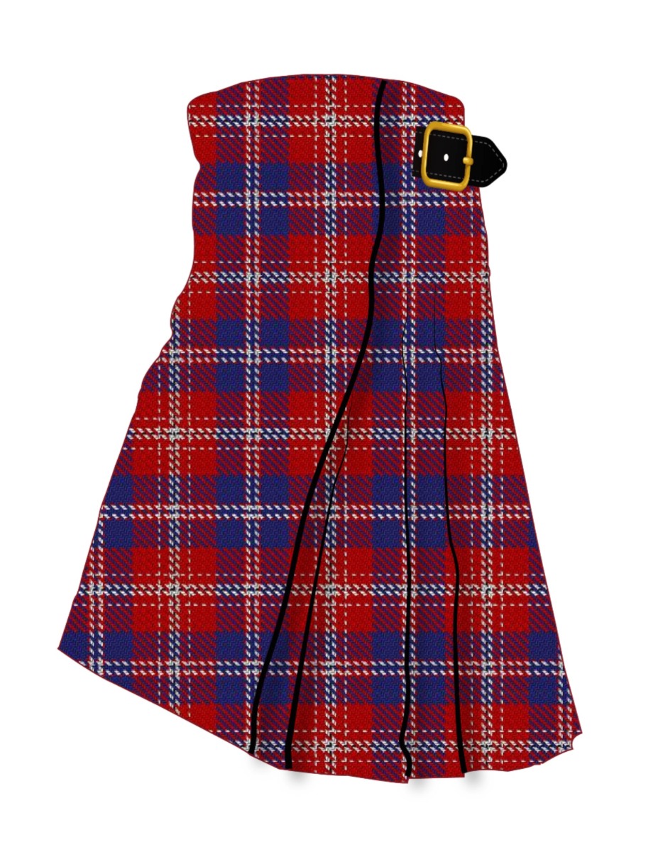 Boring and Dull Tartan Kilt