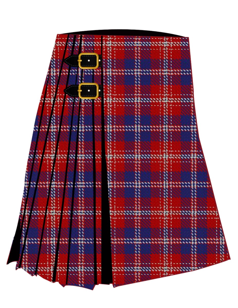 Boring and Dull Tartan Kilt