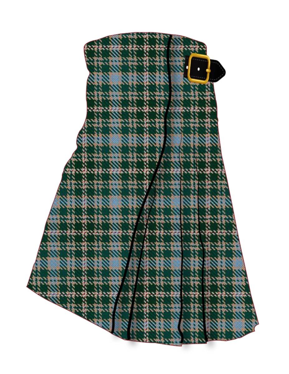 Bouguet, Adrian Hunting (Personal) Tartan Kilt