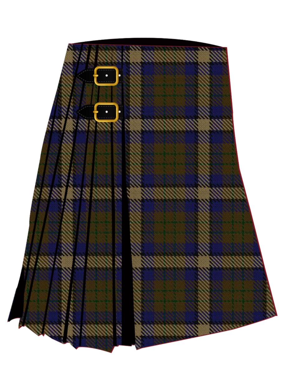 Bowers, I and A & Family (Personal) Tartan Kilt