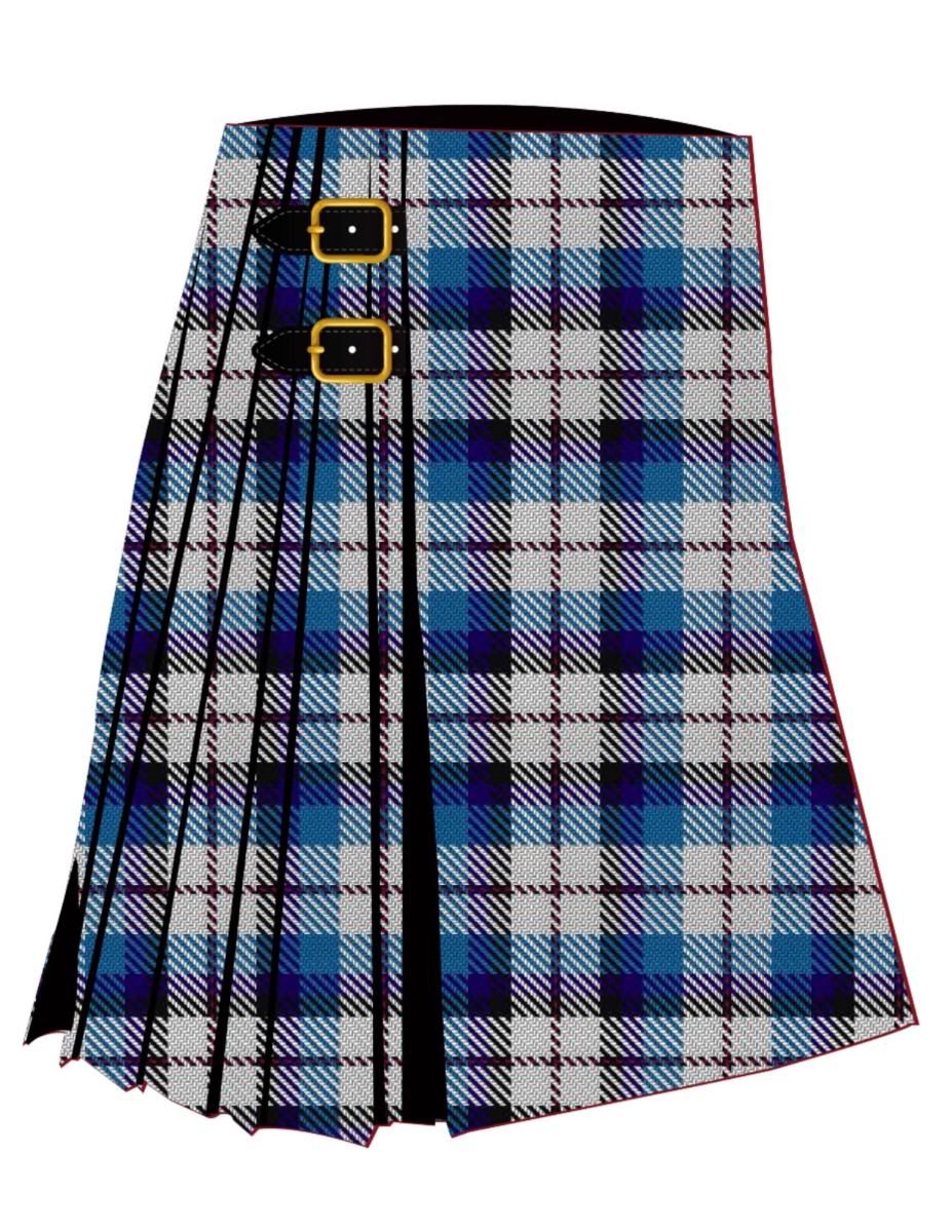 Bradey Blue Dress Tartan Kilt