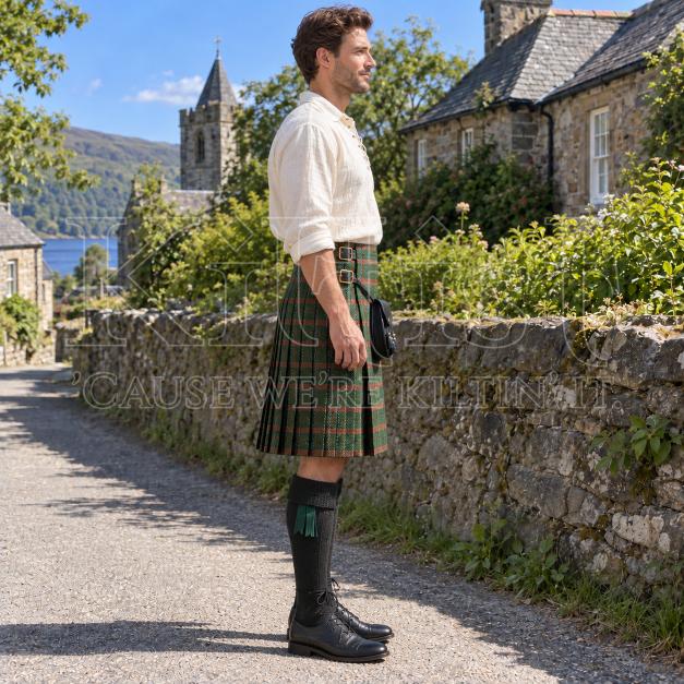Braveheart Tartan Kilt for Mens
