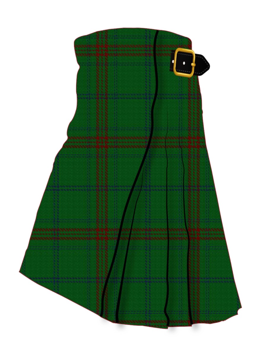 Braveheart Warrior (Hunting) Tartan Kilt