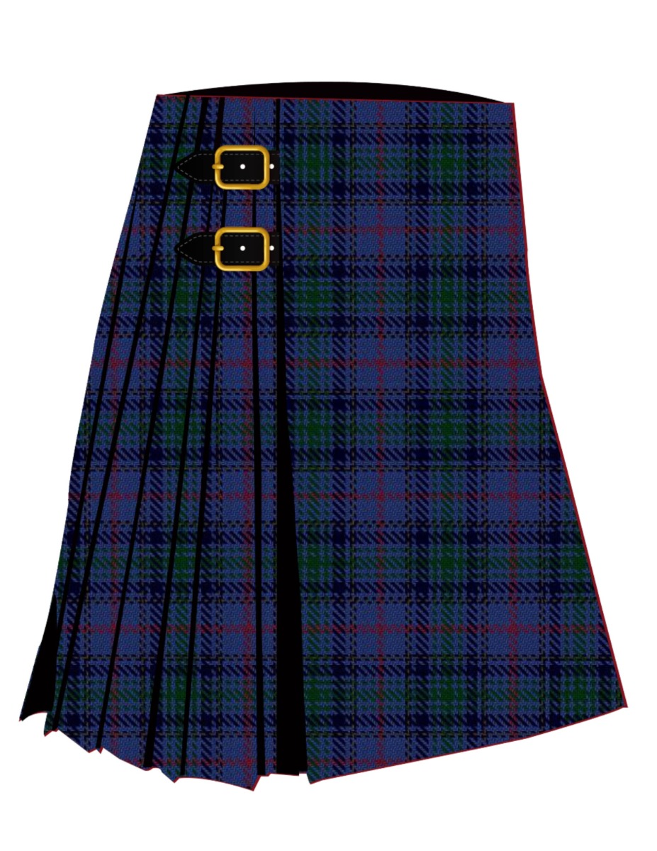 Brethwe Powys Tartan Kilt