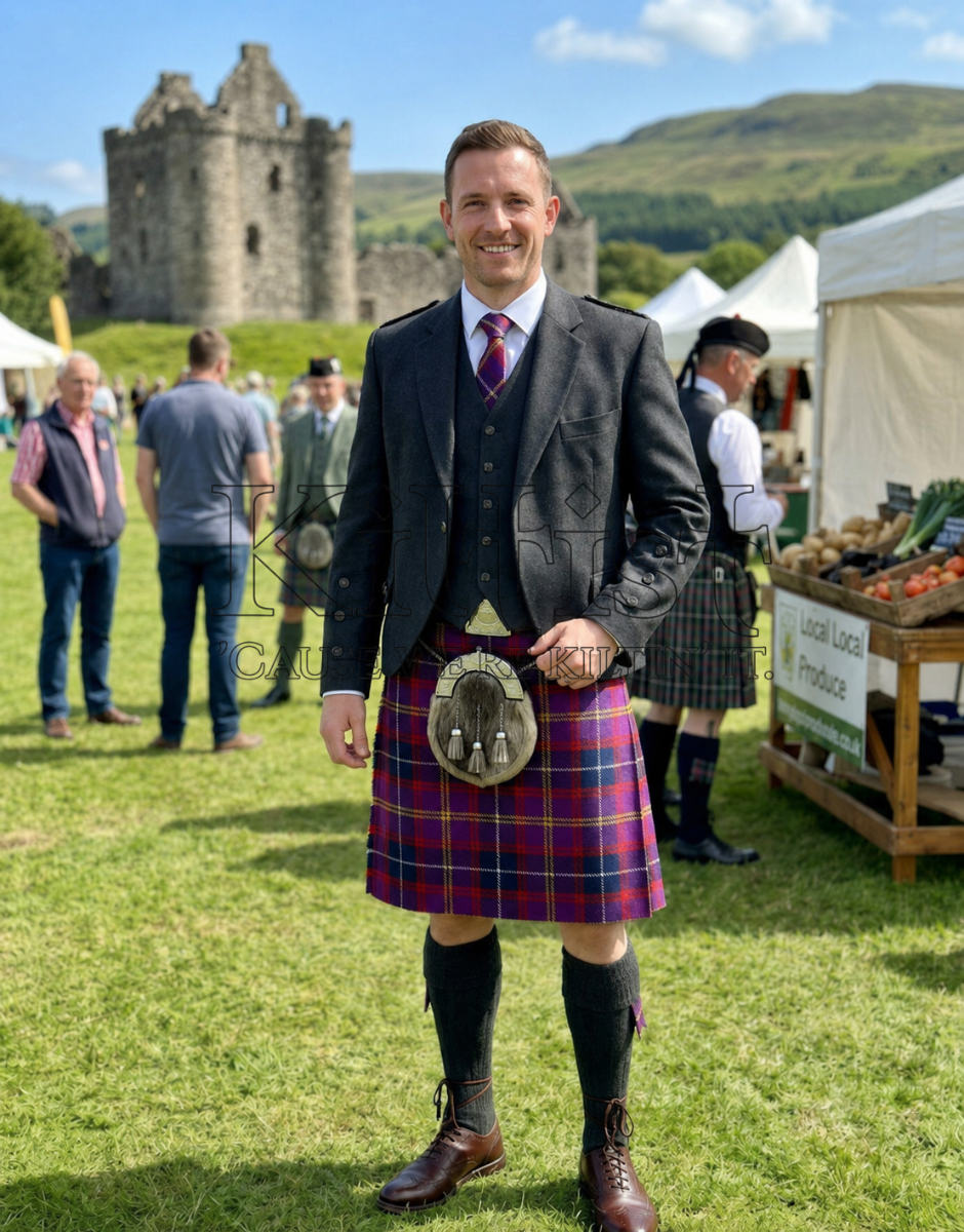 Brigadoon Men’s Tartan Kilt