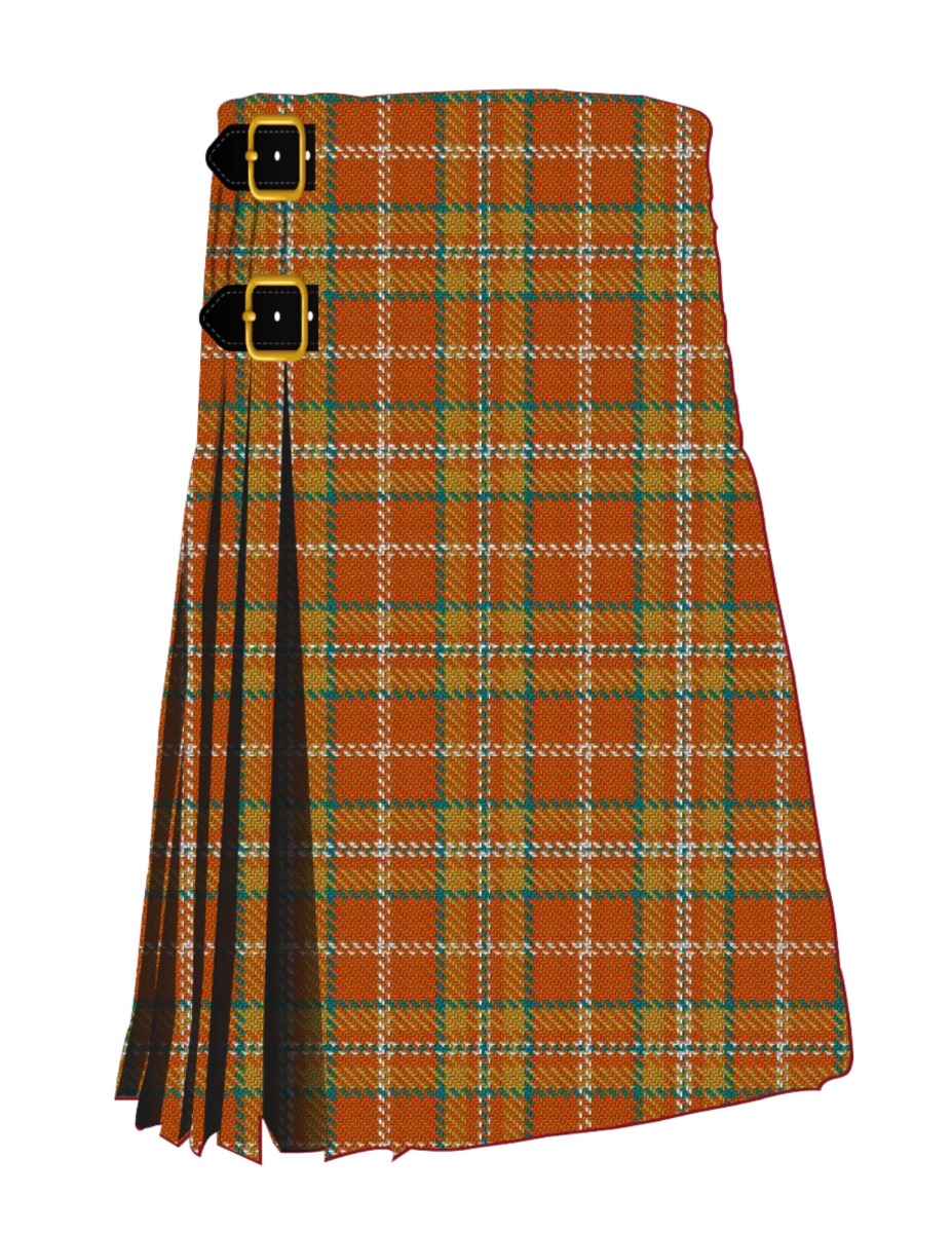 Bright Bus Tartan Kilt