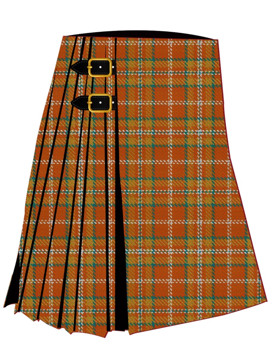 Bright Bus Tartan Kilt