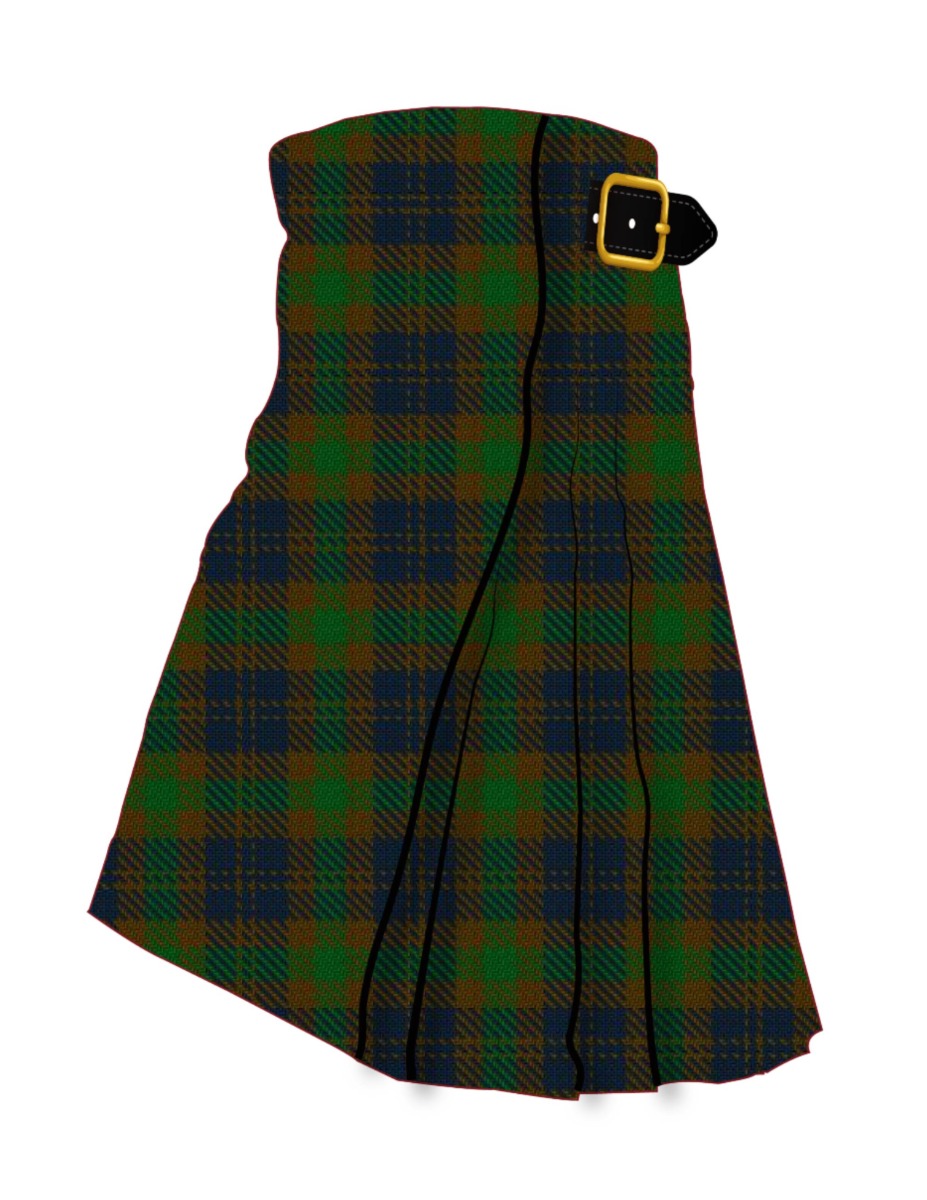 Bright of Garth (Personal) Tartan Kilt