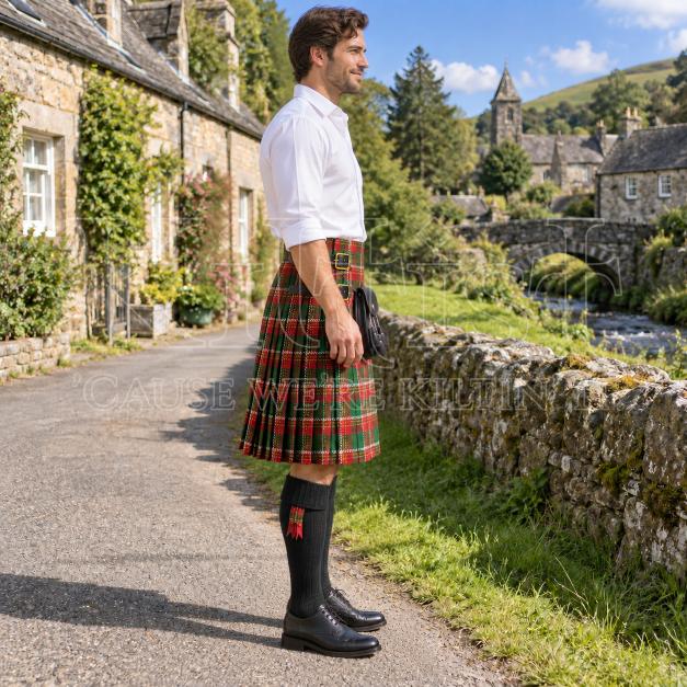 Men's Brisbane (Artefact) Tartan Kilt 