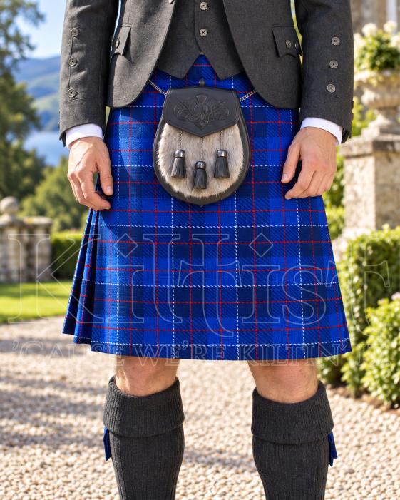 British American School of Charlotte Tartan Kilt 