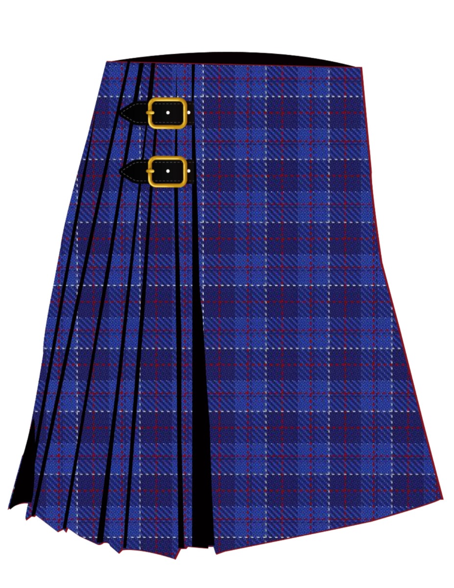 British American School of Charlotte Tartan Kilt