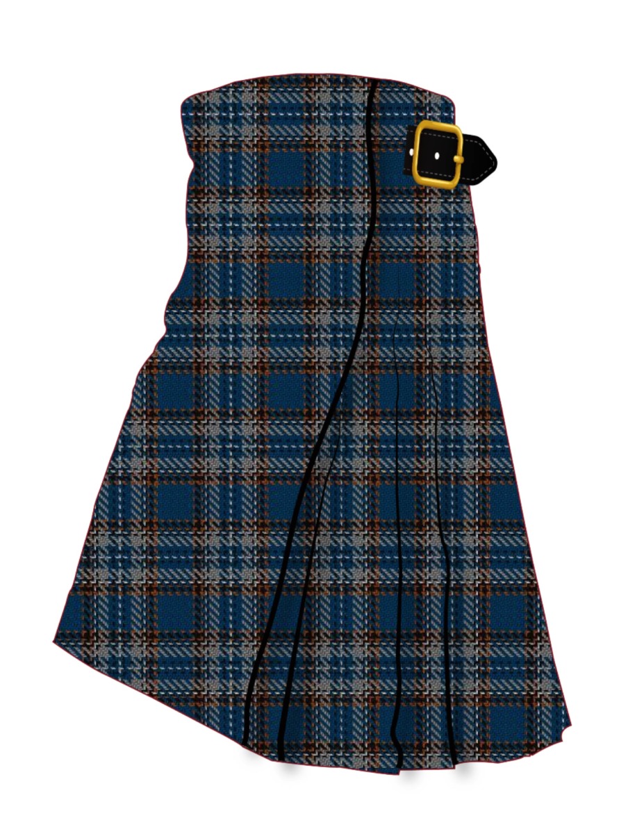 British Caledonian Airways #1 Tartan Kilt