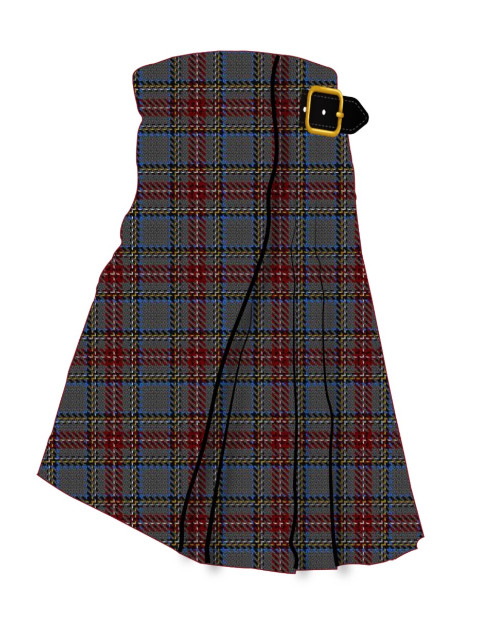 British Caledonian Airways #2 Tartan Kilt