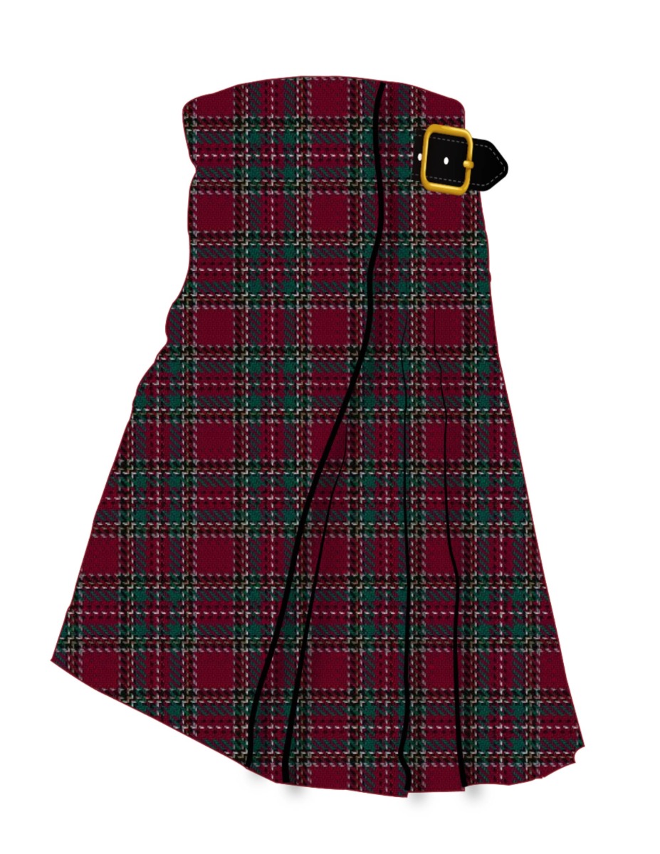 British Caledonian Airways #4 Tartan Kilt