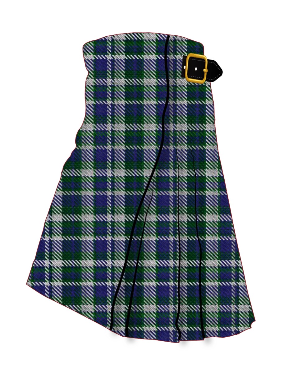 British Columbia (CIDD 28107) Tartan Kilt