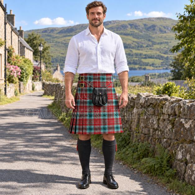 British Columbia Tartan Kilt for Men