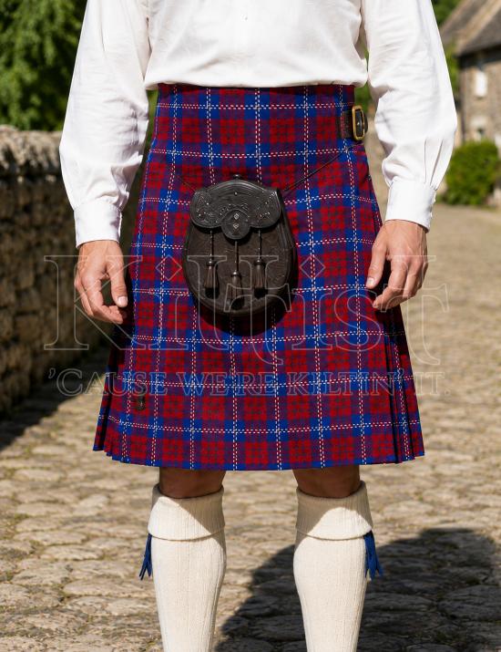 British European Tartan Kilt for Men