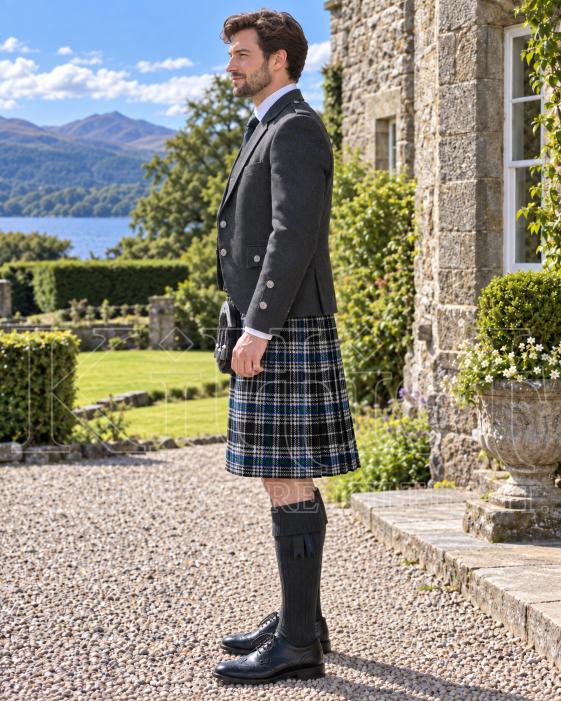 Men's Brittany National Tartan Kilt 