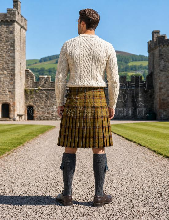Bro-Dreger Tartan Kilt Men