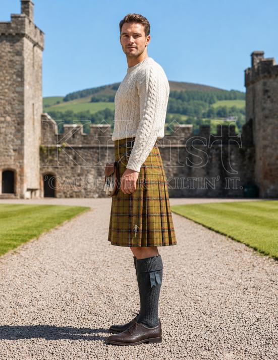Bro-Dreger Kilt for Men Tartan