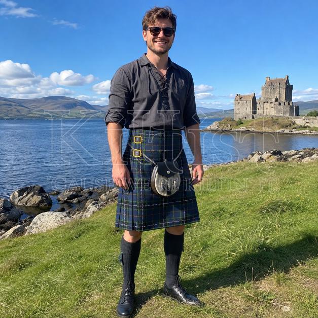 Tartan Kerne Kilt for Men 