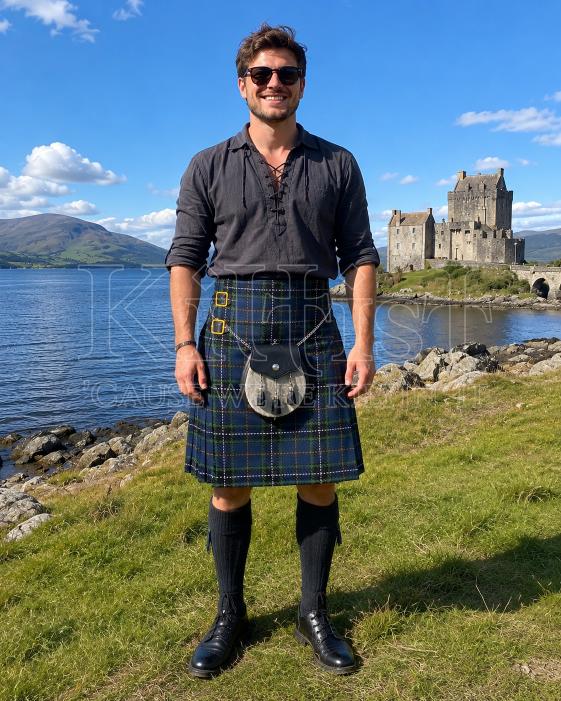 
Kerne Tartan Kilt for Men
