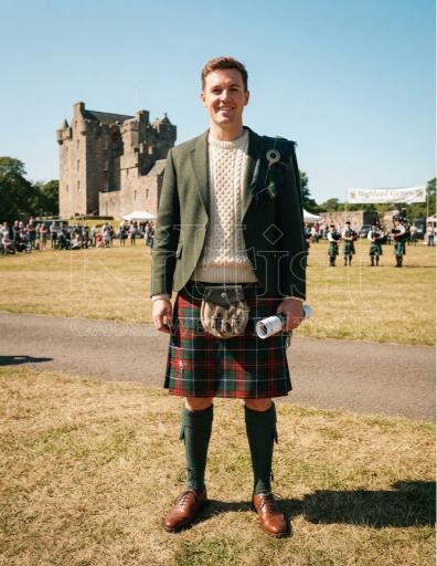 Broadhurst Tartan Kilt for Men