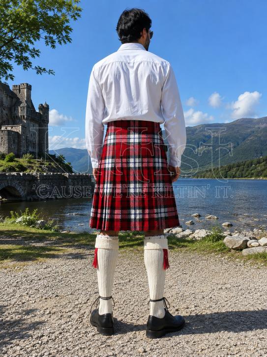 Tartan Brodie Dress Kilt for Men