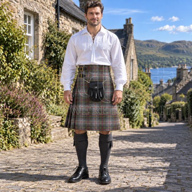 Brodie Silver Tartan Kilt 